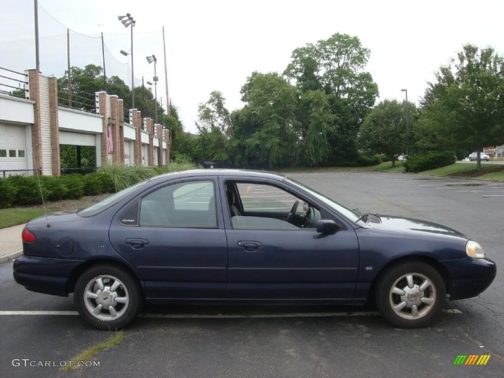 1998 Contour GL - Moonlight Blue Metallic / Black photo #7