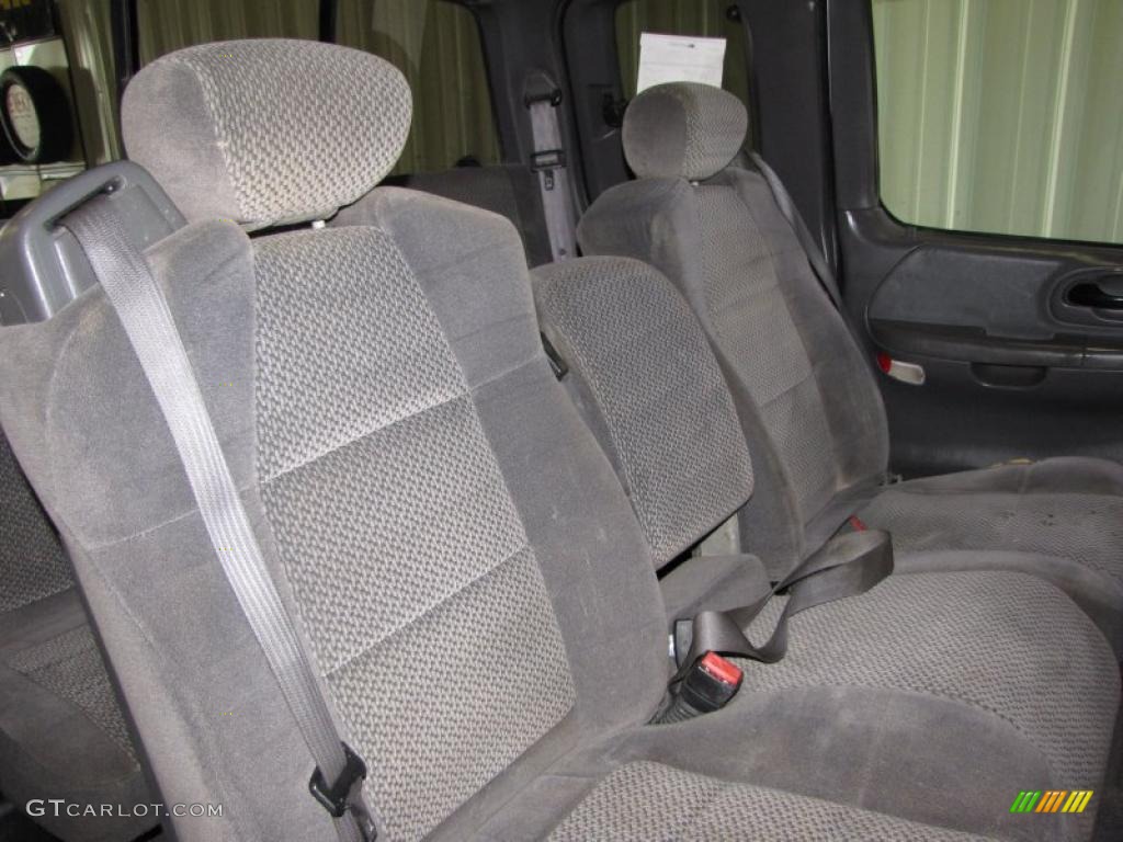 2002 F150 XLT SuperCab - Oxford White / Dark Graphite photo #12