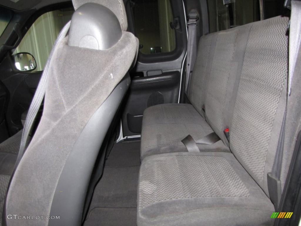 2002 F150 XLT SuperCab - Oxford White / Dark Graphite photo #15