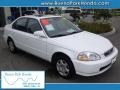 1998 Taffeta White Honda Civic EX Sedan  photo #1