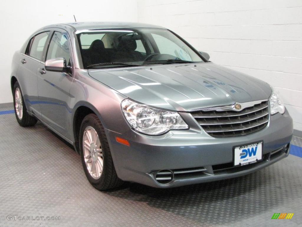 2007 Sebring Touring Sedan - Silver Steel Metallic / Dark Slate Gray/Light Slate Gray photo #1