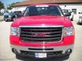2009 Fire Red GMC Sierra 2500HD SLE Extended Cab 4x4  photo #4