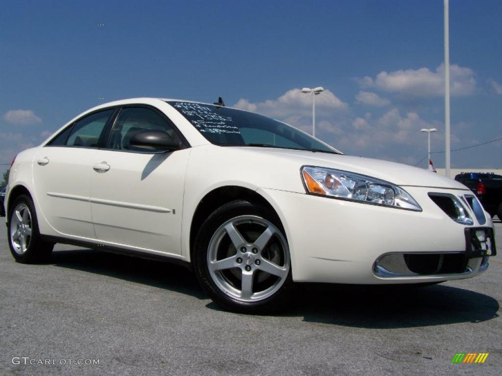 Ivory White Pontiac G6