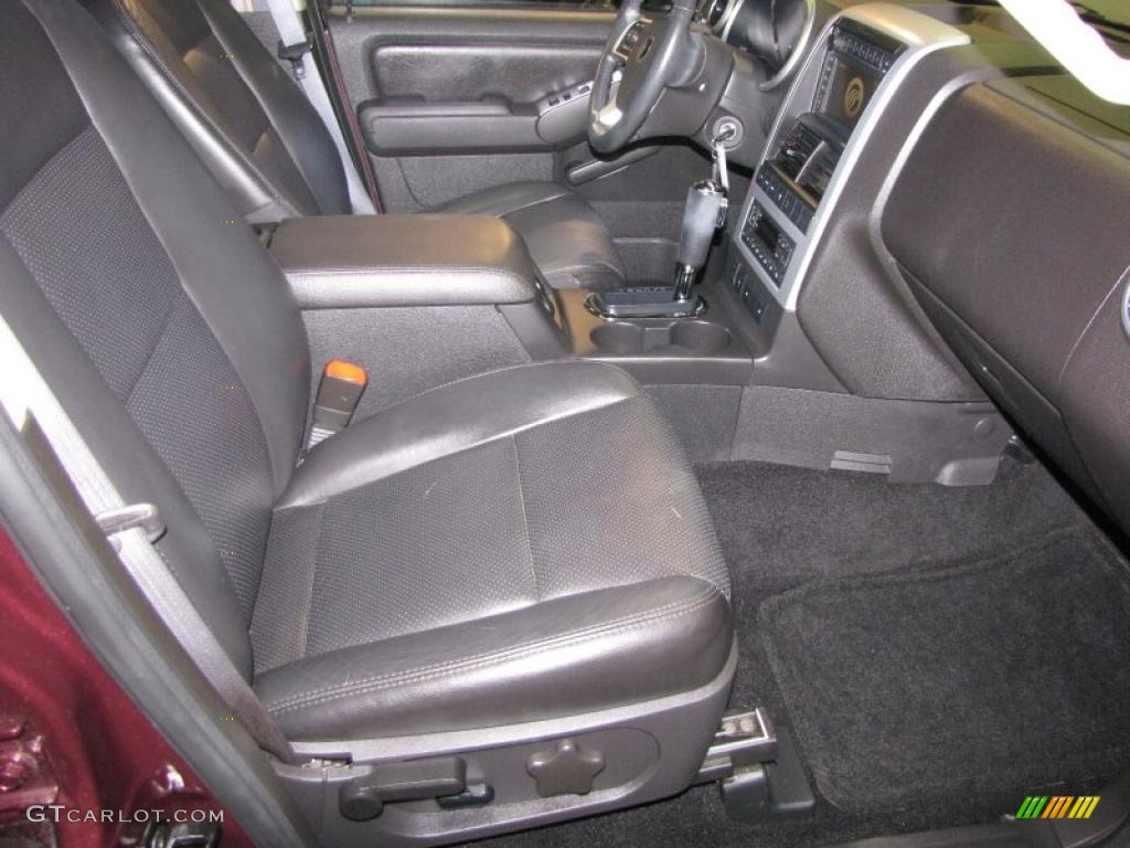 2007 Mountaineer Premier AWD - Dark Cherry Metallic / Charcoal Black photo #10