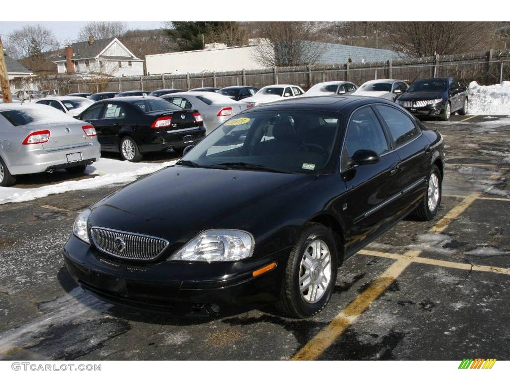 2005 Sable LS Sedan - Black / Dark Charcoal photo #1