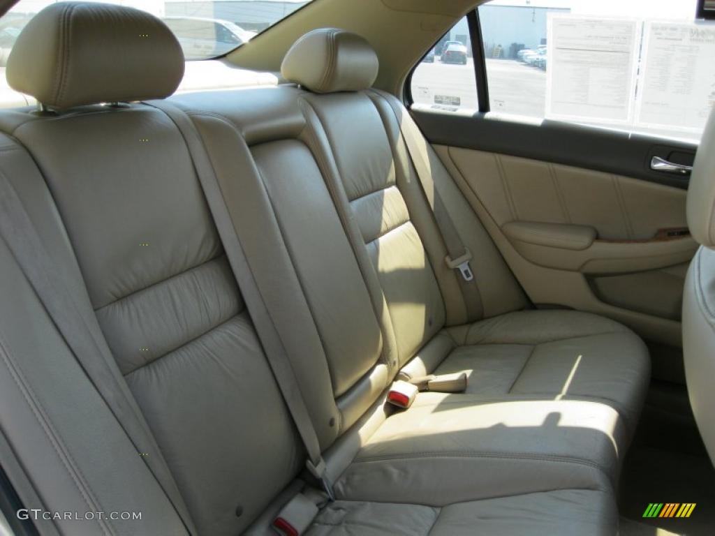 2003 Accord EX V6 Sedan - Desert Mist Metallic / Ivory photo #25