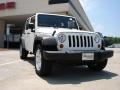 2007 Stone White Jeep Wrangler Unlimited X  photo #1