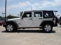 2007 Stone White Jeep Wrangler Unlimited X  photo #6