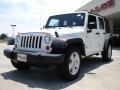 2007 Stone White Jeep Wrangler Unlimited X  photo #7