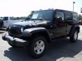 2010 Black Jeep Wrangler Unlimited Islander Edition 4x4  photo #4