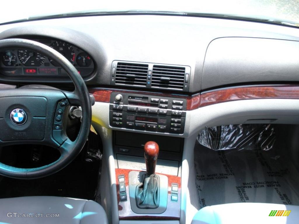 2000 3 Series 323i Sedan - Titanium Silver Metallic / Grey photo #17