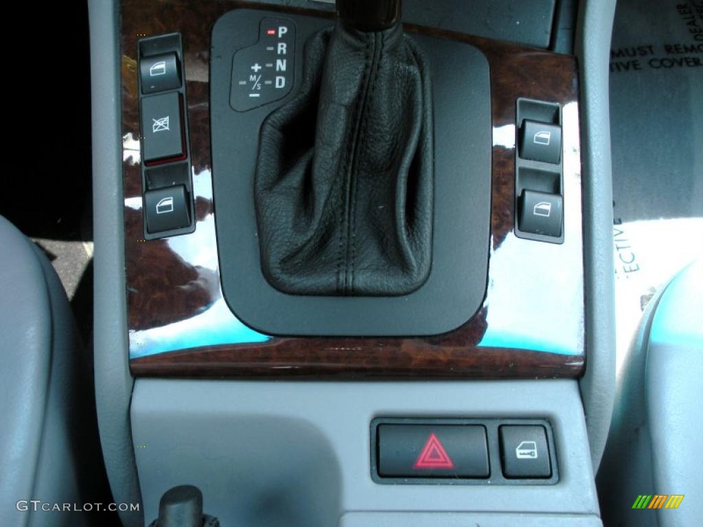 2000 3 Series 323i Sedan - Titanium Silver Metallic / Grey photo #23