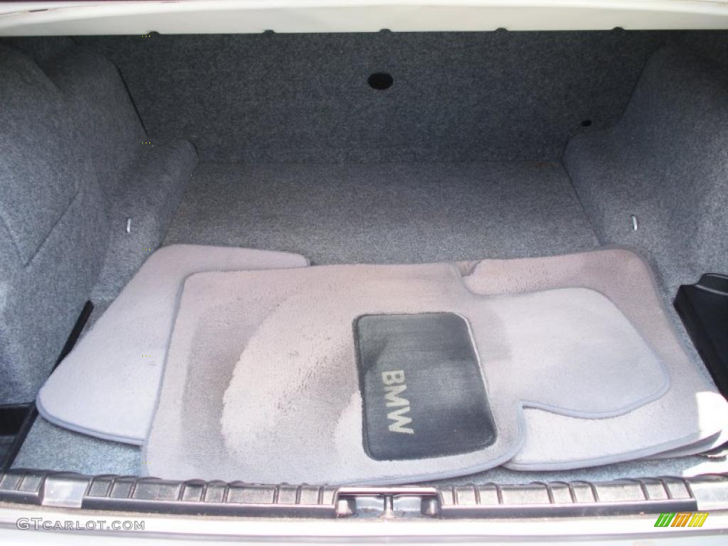 2000 3 Series 323i Sedan - Titanium Silver Metallic / Grey photo #24