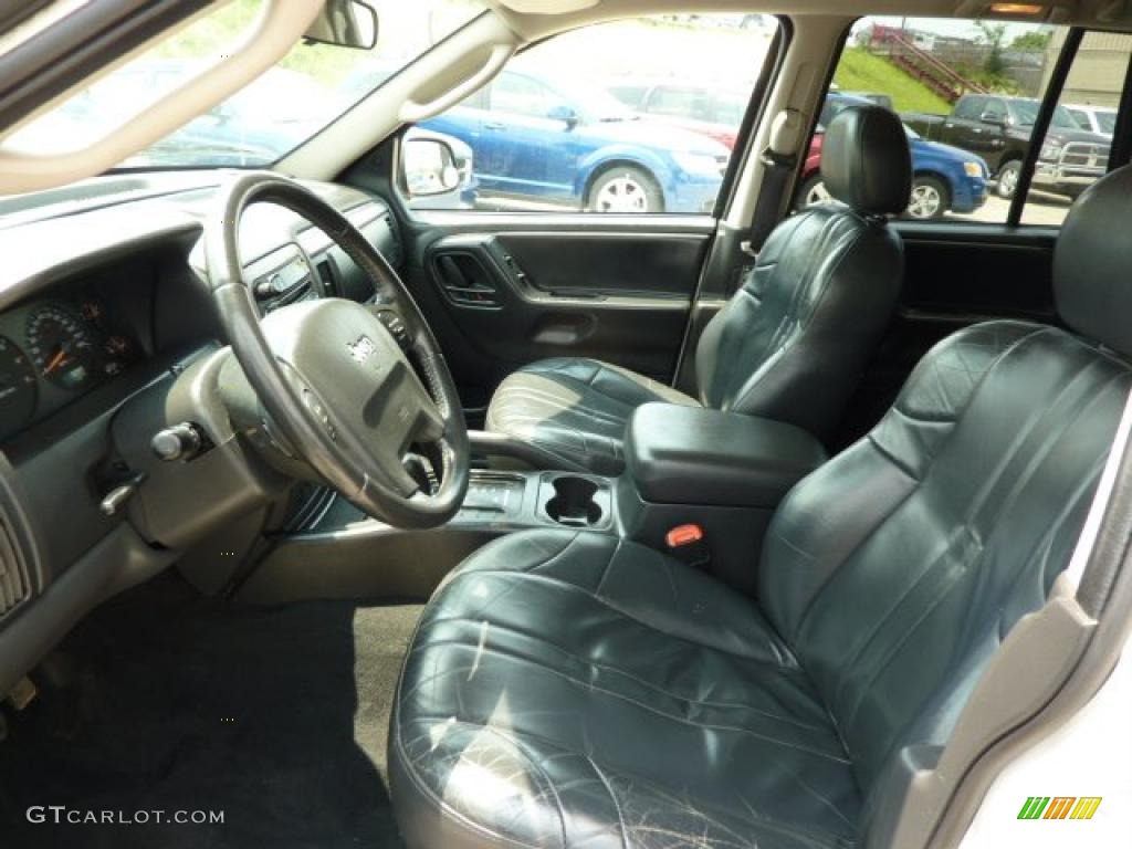 2003 Grand Cherokee Laredo 4x4 - Stone White / Dark Slate Gray photo #10