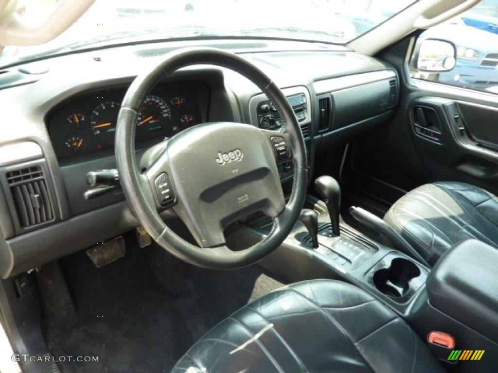 2003 Grand Cherokee Laredo 4x4 - Stone White / Dark Slate Gray photo #11