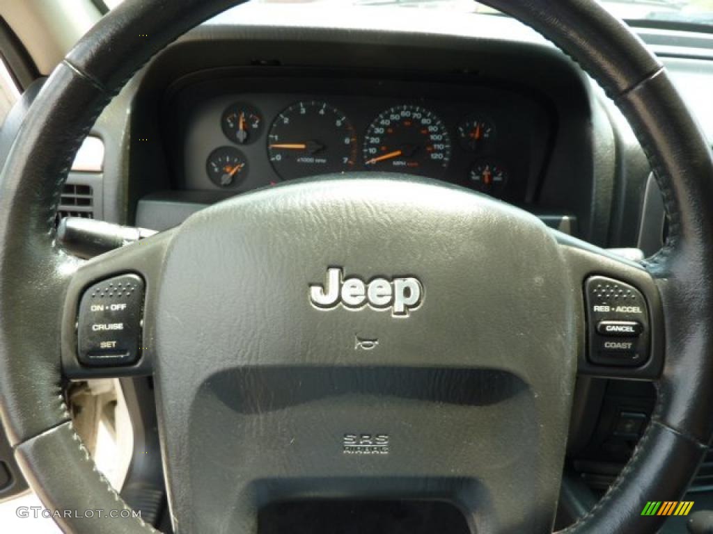 2003 Grand Cherokee Laredo 4x4 - Stone White / Dark Slate Gray photo #23