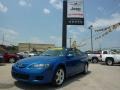 2007 Bright Island Blue Metallic Mazda MAZDA6 i Touring Hatchback  photo #1