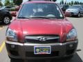 2009 Mesa Red Hyundai Tucson SE V6 4WD  photo #11