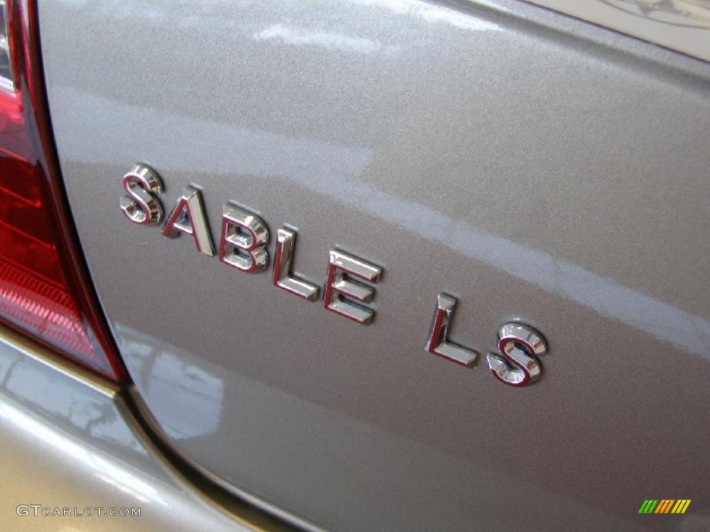 2004 Sable LS Premium Sedan - Arizona Beige Metallic / Dark Charcoal photo #8