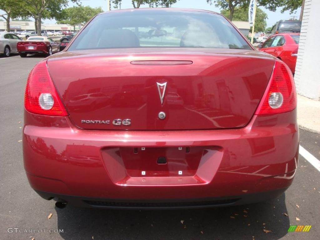 2010 G6 Sedan - Performance Red Metallic / Ebony photo #5