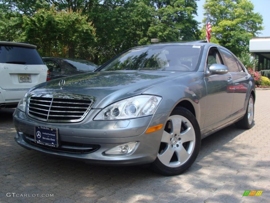 2007 S 550 4Matic Sedan - Andorite Grey Metallic / Grey/Dark Grey photo #1