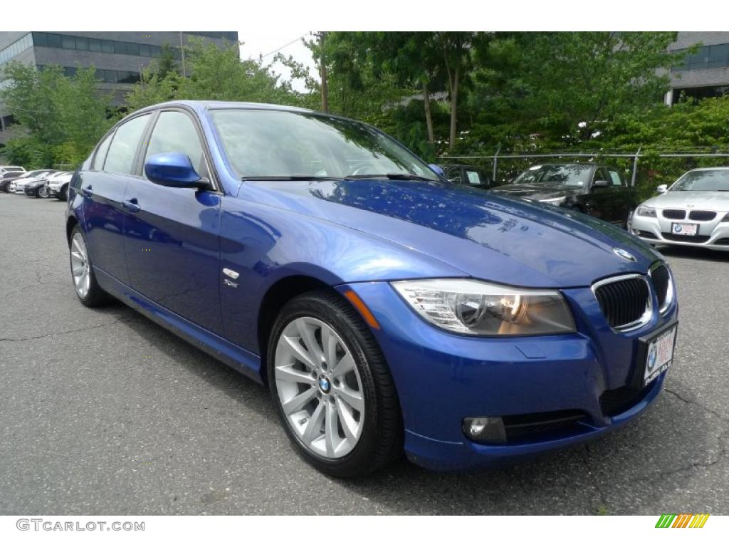 2010 3 Series 328i xDrive Sedan - Montego Blue Metallic / Black photo #1