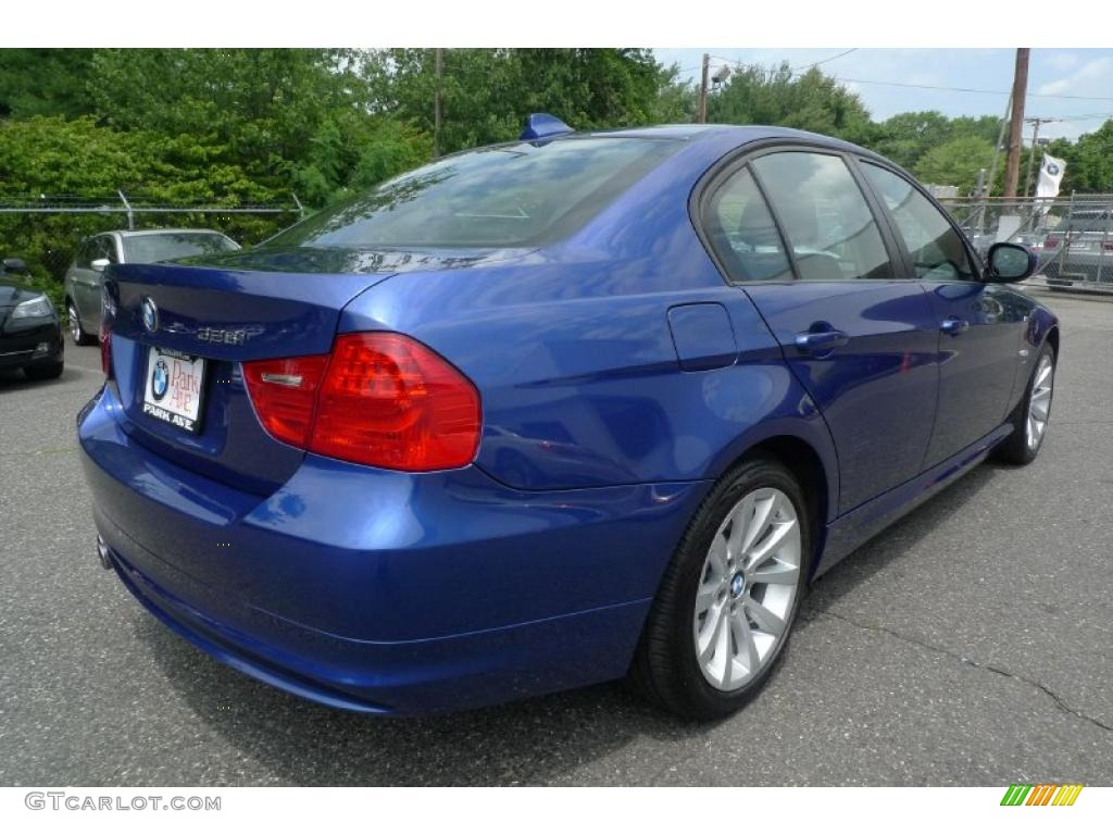 2010 3 Series 328i xDrive Sedan - Montego Blue Metallic / Black photo #2