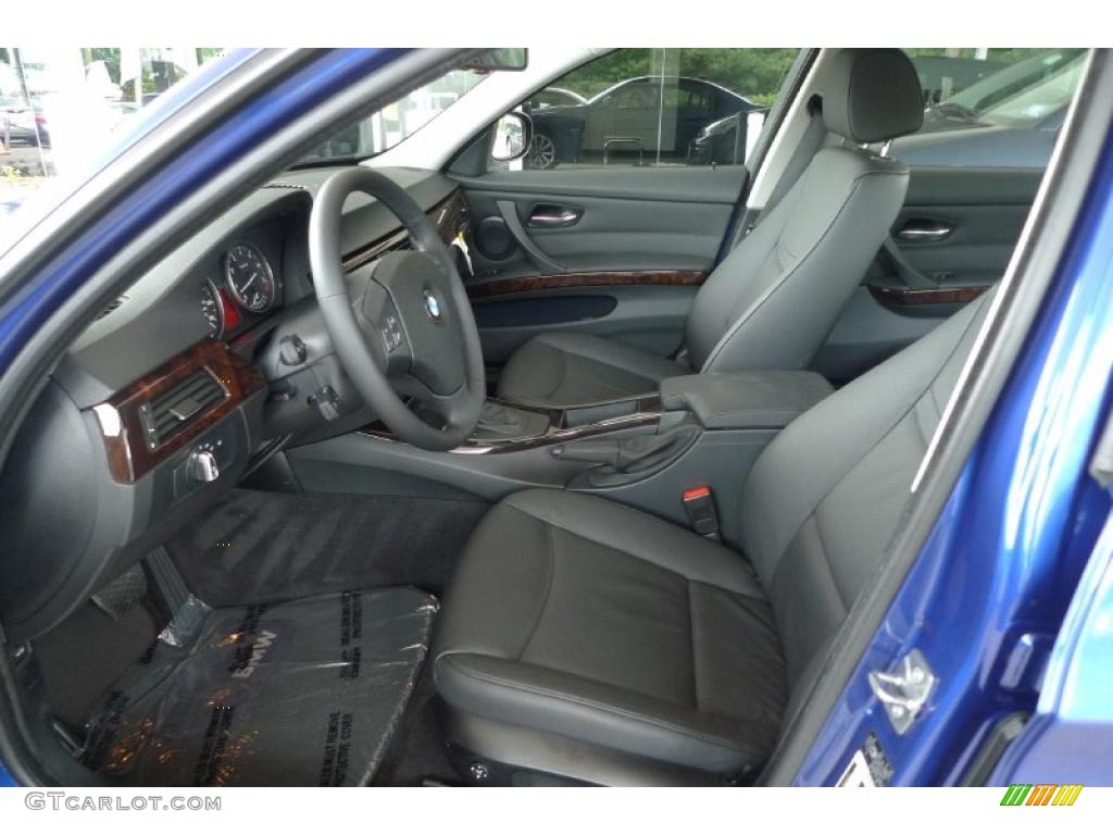 2010 3 Series 328i xDrive Sedan - Montego Blue Metallic / Black photo #6