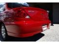 2003 Pepper Red Kia Spectra LS Sedan  photo #16