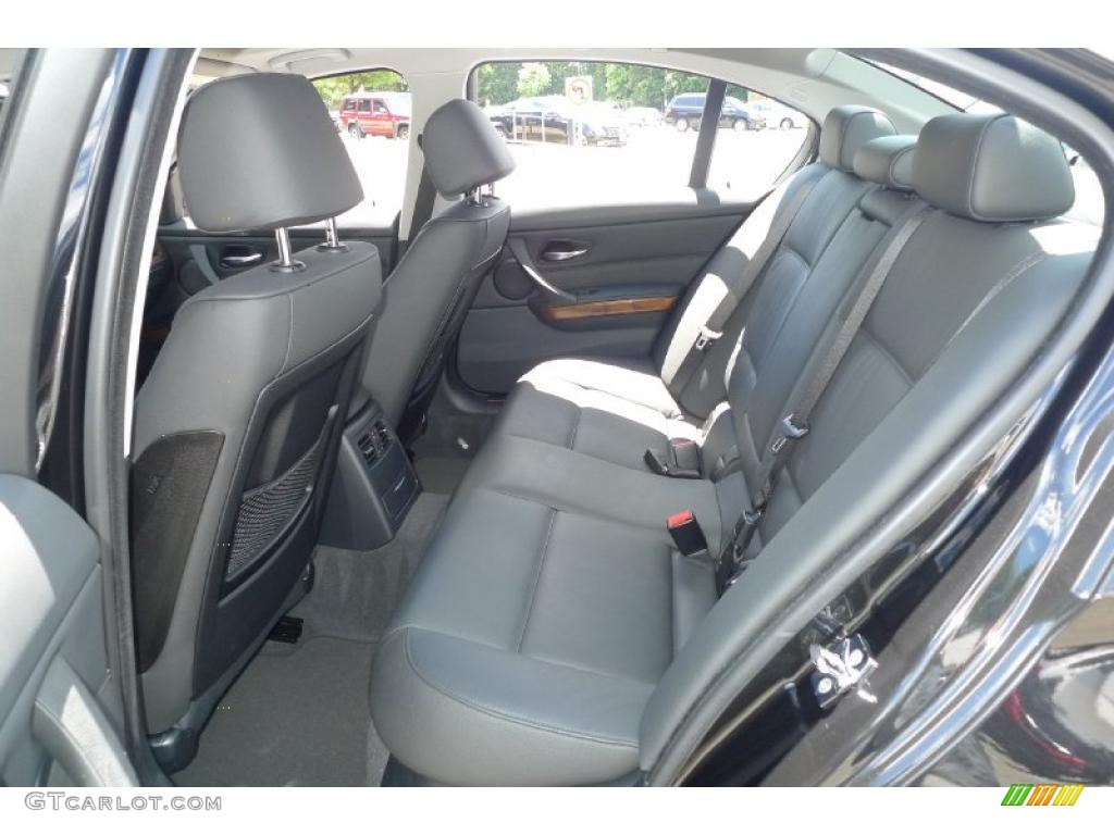 2008 3 Series 335xi Sedan - Jet Black / Black photo #30