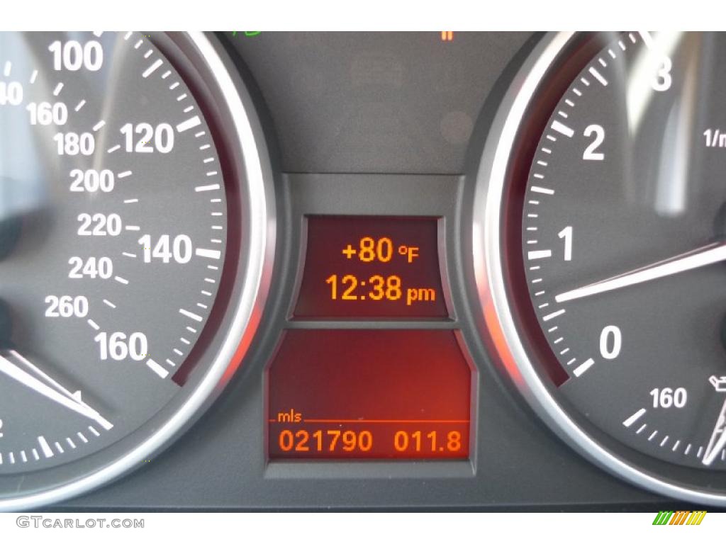 2008 3 Series 335xi Sedan - Jet Black / Black photo #48
