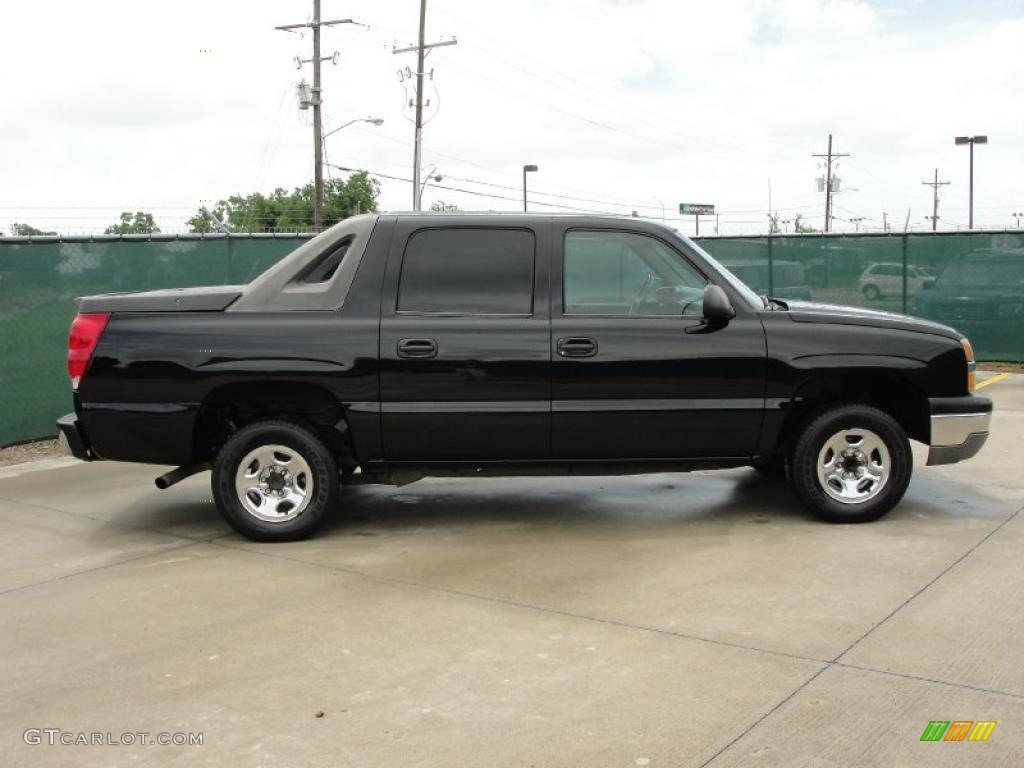 2003 Avalanche 1500 - Black / Dark Charcoal photo #2