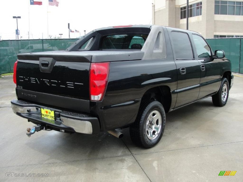 2003 Avalanche 1500 - Black / Dark Charcoal photo #3