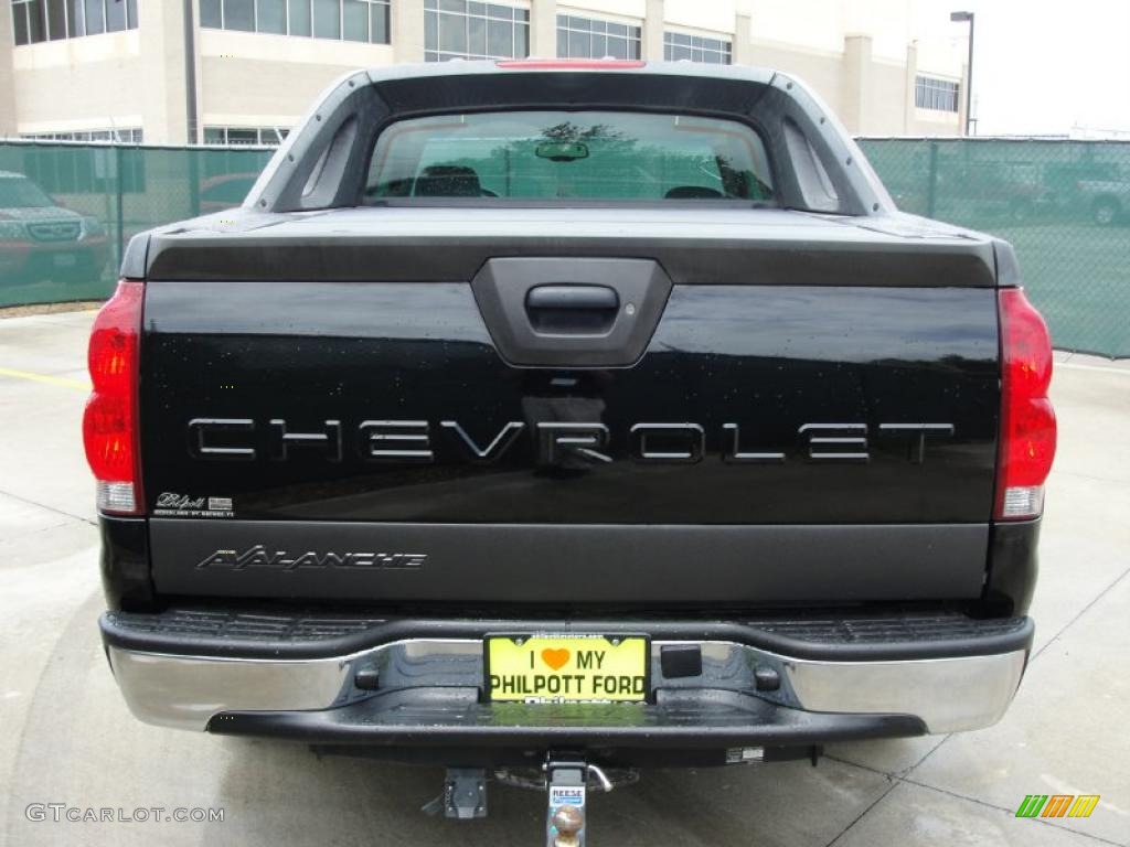 2003 Avalanche 1500 - Black / Dark Charcoal photo #4