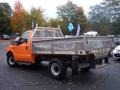 2004 Orange Ford F350 Super Duty XL Regular Cab Chassis  photo #3