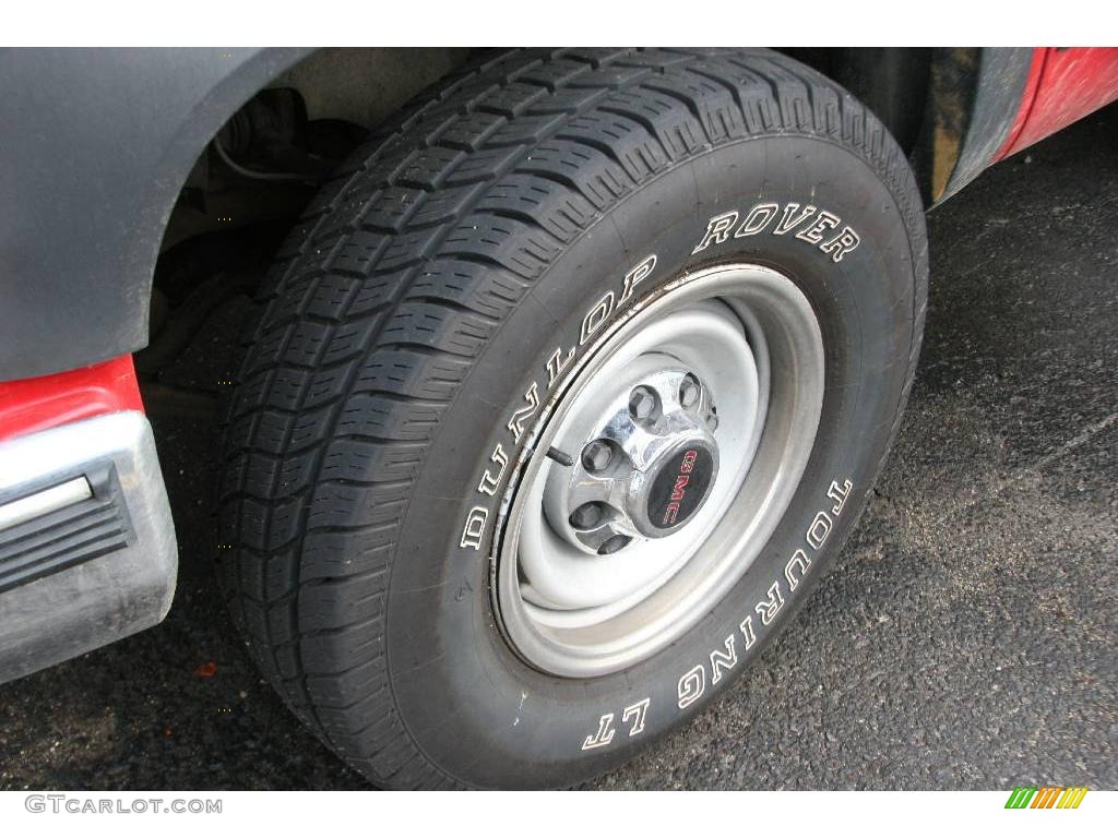 1999 Sierra 2500 SL Regular Cab 4x4 - Fire Red / Graphite photo #12