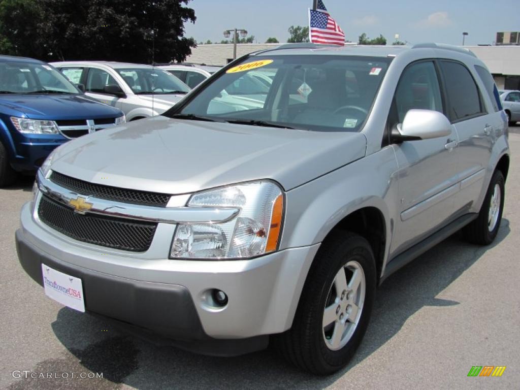 2006 Equinox LT - Galaxy Silver Metallic / Light Gray photo #1