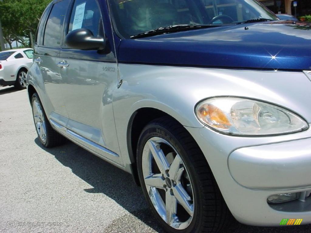 2004 PT Cruiser GT - Midnight Blue Pearlcoat/Bright Silver Metallic / Dark Slate Gray photo #2