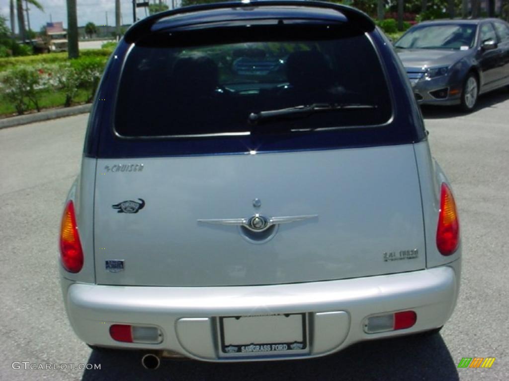 2004 PT Cruiser GT - Midnight Blue Pearlcoat/Bright Silver Metallic / Dark Slate Gray photo #7