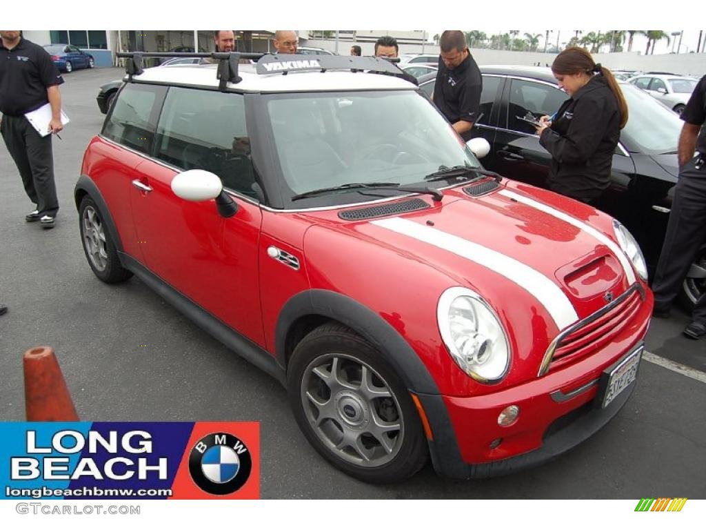 2005 Cooper S Hardtop - Chili Red / Panther Black photo #1
