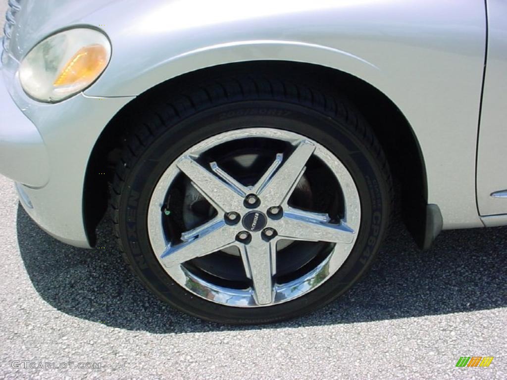2004 PT Cruiser GT - Midnight Blue Pearlcoat/Bright Silver Metallic / Dark Slate Gray photo #12