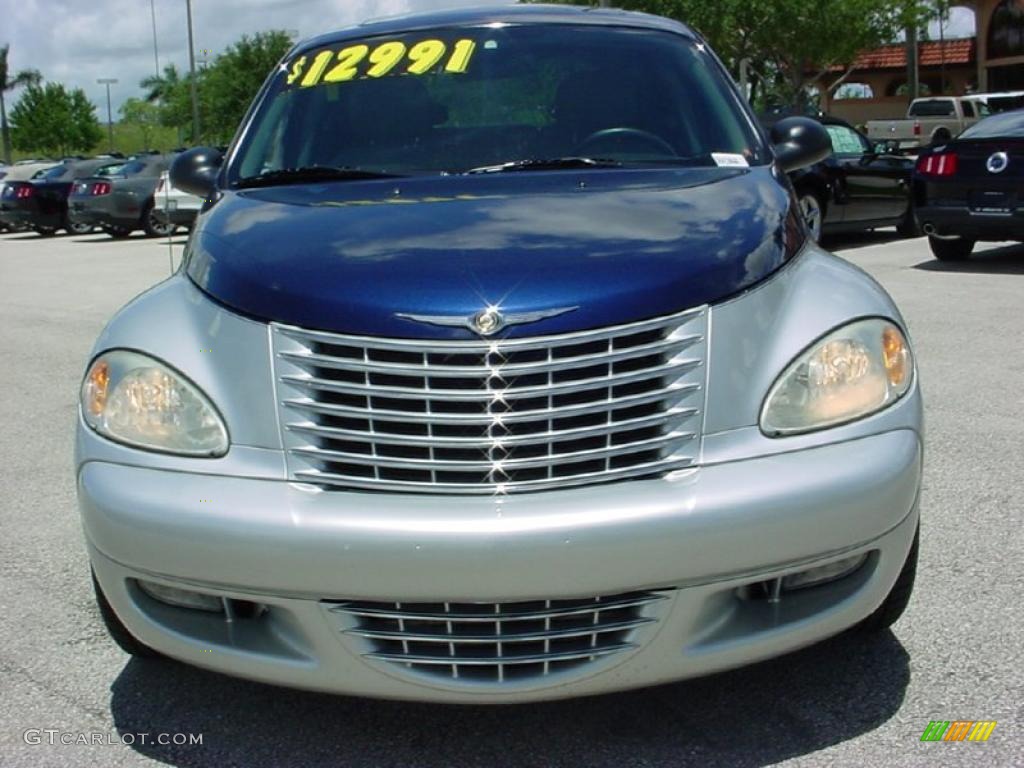 2004 PT Cruiser GT - Midnight Blue Pearlcoat/Bright Silver Metallic / Dark Slate Gray photo #15