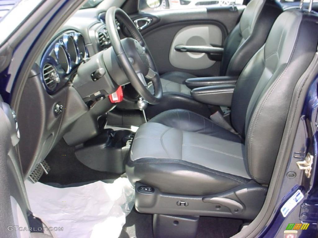 2004 PT Cruiser GT - Midnight Blue Pearlcoat/Bright Silver Metallic / Dark Slate Gray photo #18