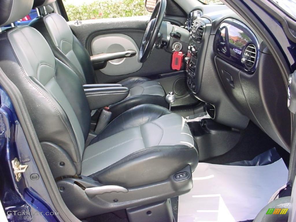2004 PT Cruiser GT - Midnight Blue Pearlcoat/Bright Silver Metallic / Dark Slate Gray photo #20