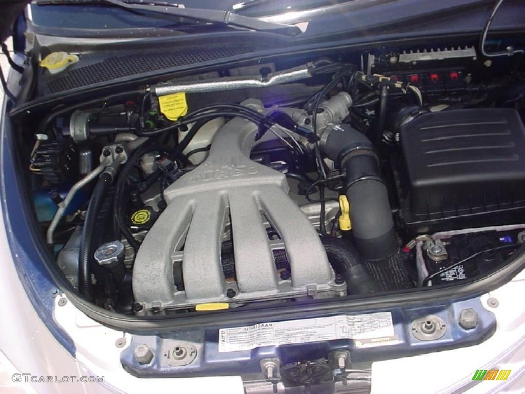 2004 Chrysler PT Cruiser GT 2.4 Liter Turbocharged DOHC 16-Valve 4 Cylinder Engine Photo #32595665