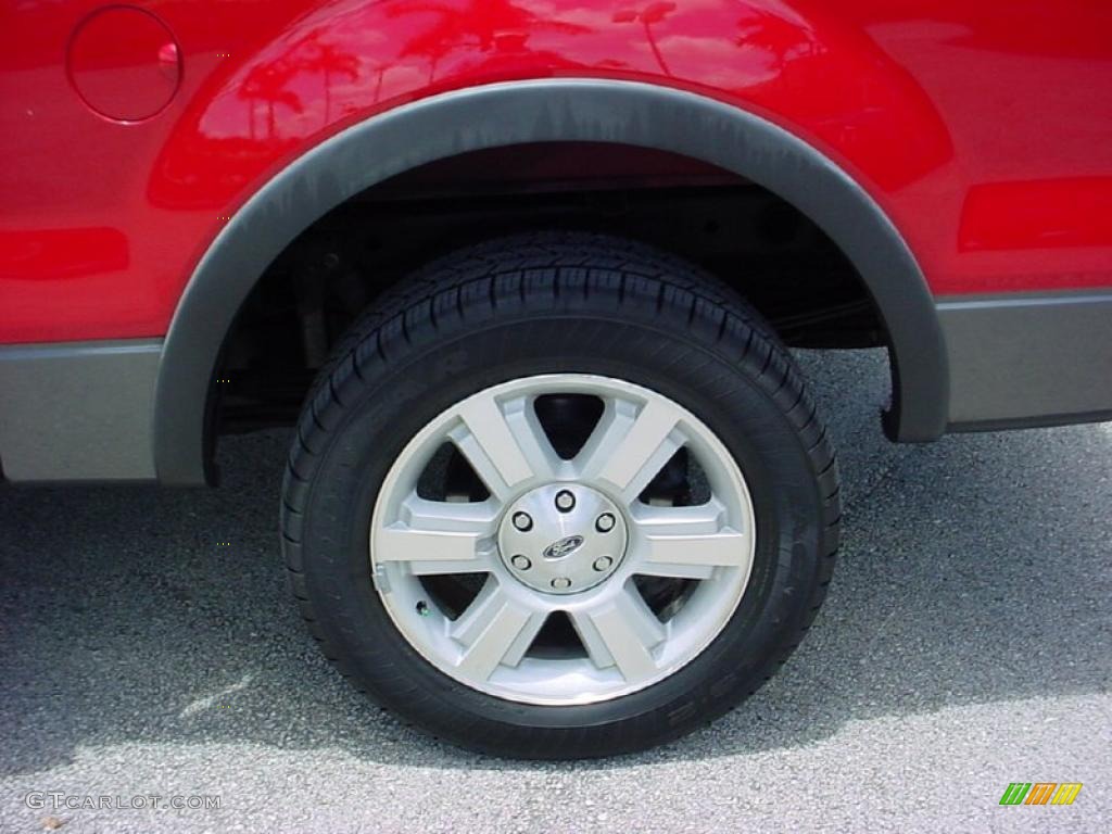 2007 F150 FX4 SuperCrew 4x4 - Bright Red / Black photo #12