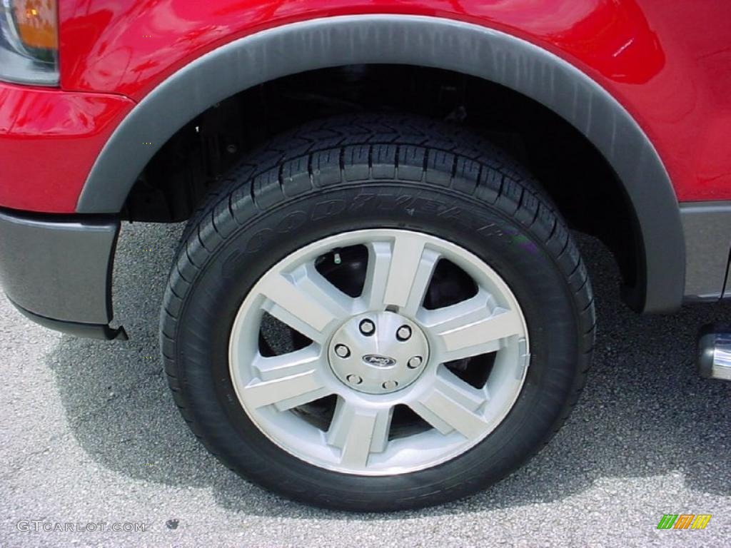 2007 F150 FX4 SuperCrew 4x4 - Bright Red / Black photo #13