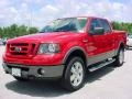 2007 Bright Red Ford F150 FX4 SuperCrew 4x4  photo #15