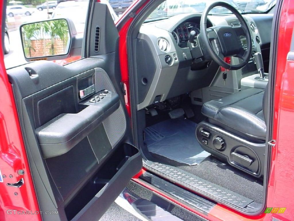 2007 F150 FX4 SuperCrew 4x4 - Bright Red / Black photo #17
