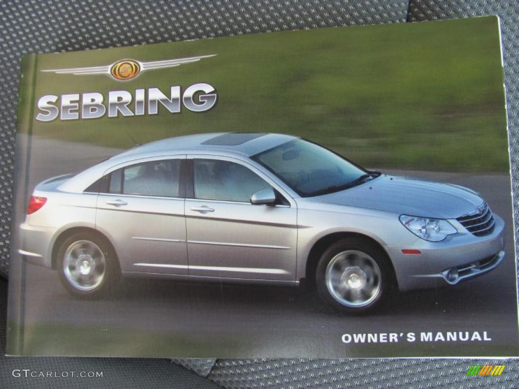 2007 Sebring Touring Sedan - Modern Blue Pearl / Dark Slate Gray/Light Slate Gray photo #10